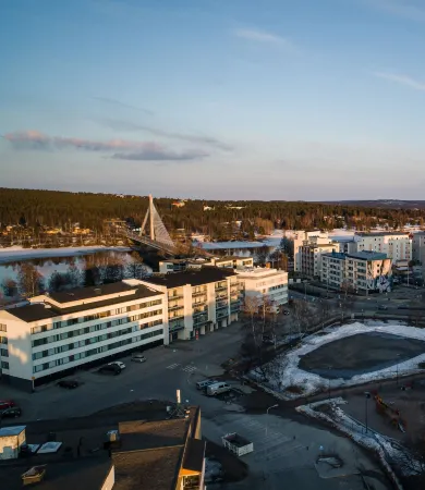 Nordica Design Residence Rovaniemi Отели рядом со станцией Железнодорожная станция Рованеми