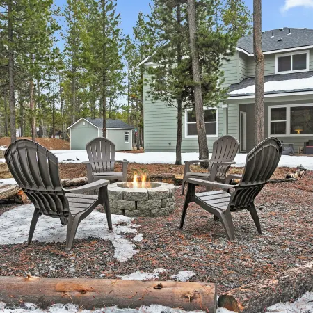 Moonlit Forest Retreat - Fireside Nights