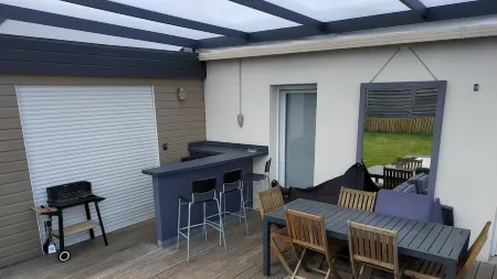 Private heated swimming pool