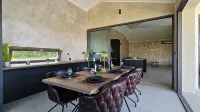 Stylish villa , heated pool, 2 km from the sea
