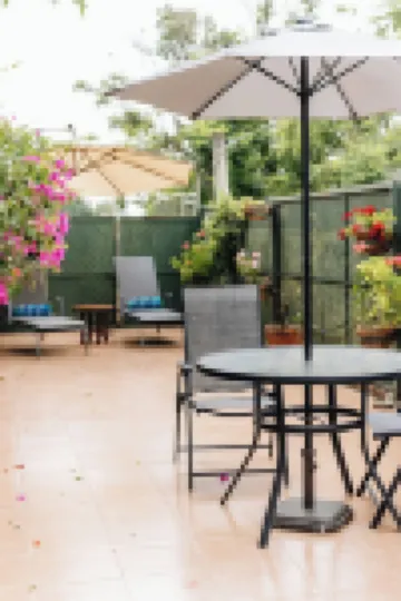 1 bed- 1 Bath. AC, solar heated pool, fitness room in  Oaxaca. Bule Villas, FLW