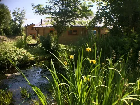 Chalet Long-eared Owl on small-scale nature campsite 't Ol Gat Отели в г. Zoutkamp
