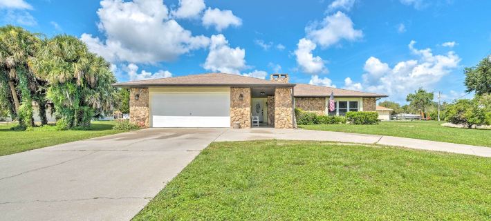 Waterfront Home on Canal w/ Dock & Pedal Boat! Hotels in Crystal River