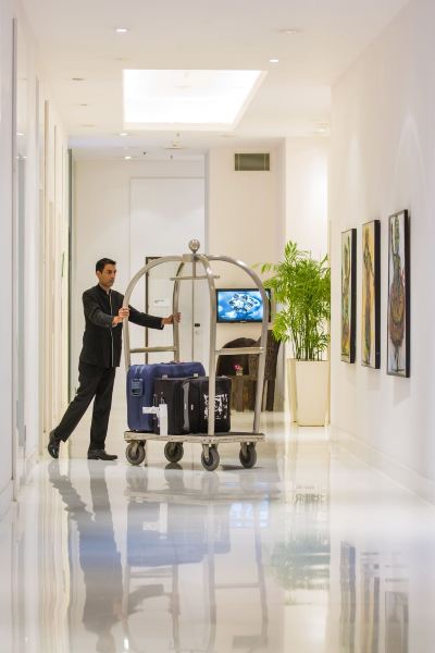 共有エリア ル メリディアン グルガオン デリー NCRの写真