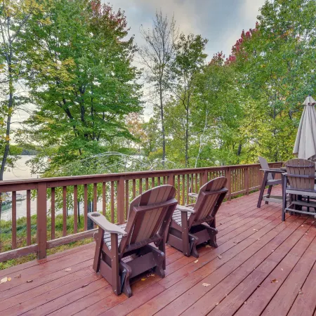 Lakefront Wisconsin Cabin with Boat Dock!