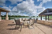 Lakefront Wallis Ranch w/ Private Beach & Patio!