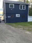 Grouse Landing on Back Lake