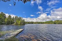 Lakefront Family Getaway w/ Private Deck & Dock! - parking