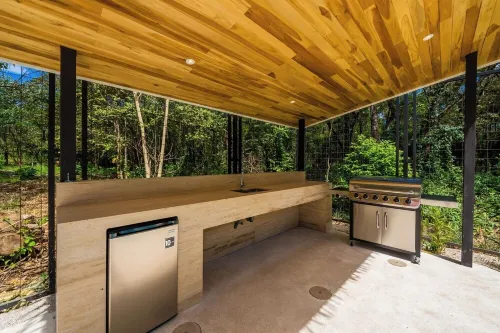 Super lux 5-bedroom, 7 bath house in beautiful Playa Grande with golf cart!