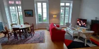 Bel Appartement du Centre de Quimper, Rez-de-chaussée Avec Jardin