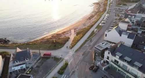 Apartment TY COSY in front of the beach of the blocked fort, calm and serenity. Hotels in Ploemeur