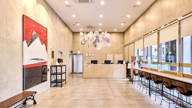 속초 호텔 객실 내부