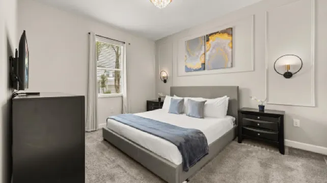 Upstay ChampionsGate 9BR Villa with Pool & Cinema