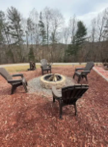 The Fire Cabin sets in the heart of the beautiful Moravian Falls