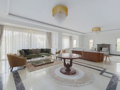 Alsawah Grand Palace at Sheikh Zayed - 6Br, Pool & Private Garden