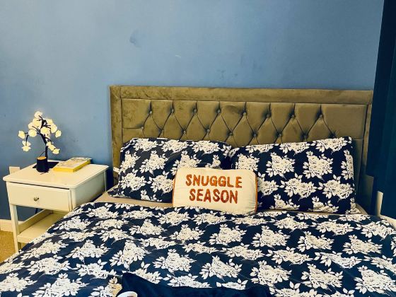 Urban Blue en-suite room Netflix, Fast WiFi & Free Parking