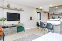 Apto com Varanda p 2 h Spedes Centro Blumenau - Kondo