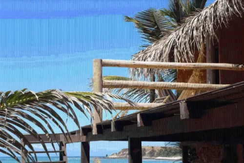 Pousada Paraíso Das Tartarugas - Quầy Bar