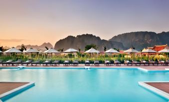 Emeralda Resort Ninh Binh heritage Tonkin village architecture and garden grounds