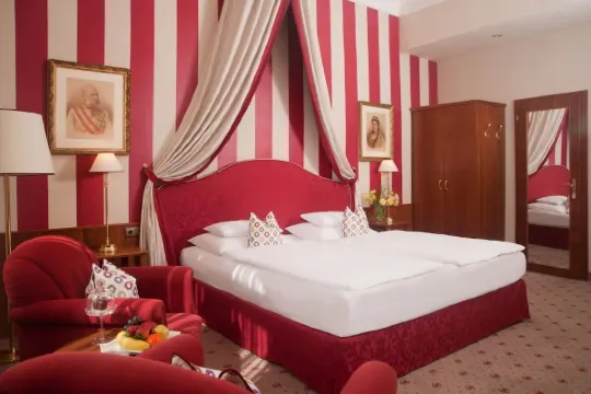 ホテル カイザーホフ ウィーンの客室の様子