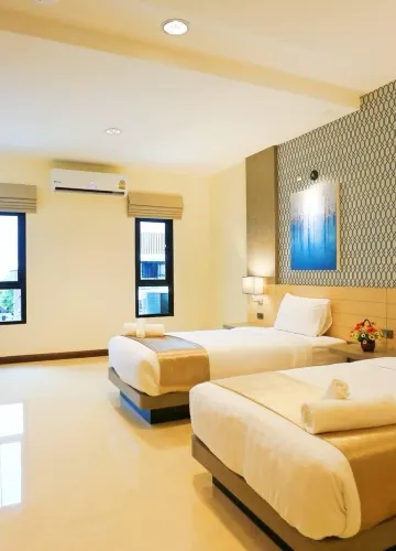 ห้องดีลักซ์ เตียงแฝด