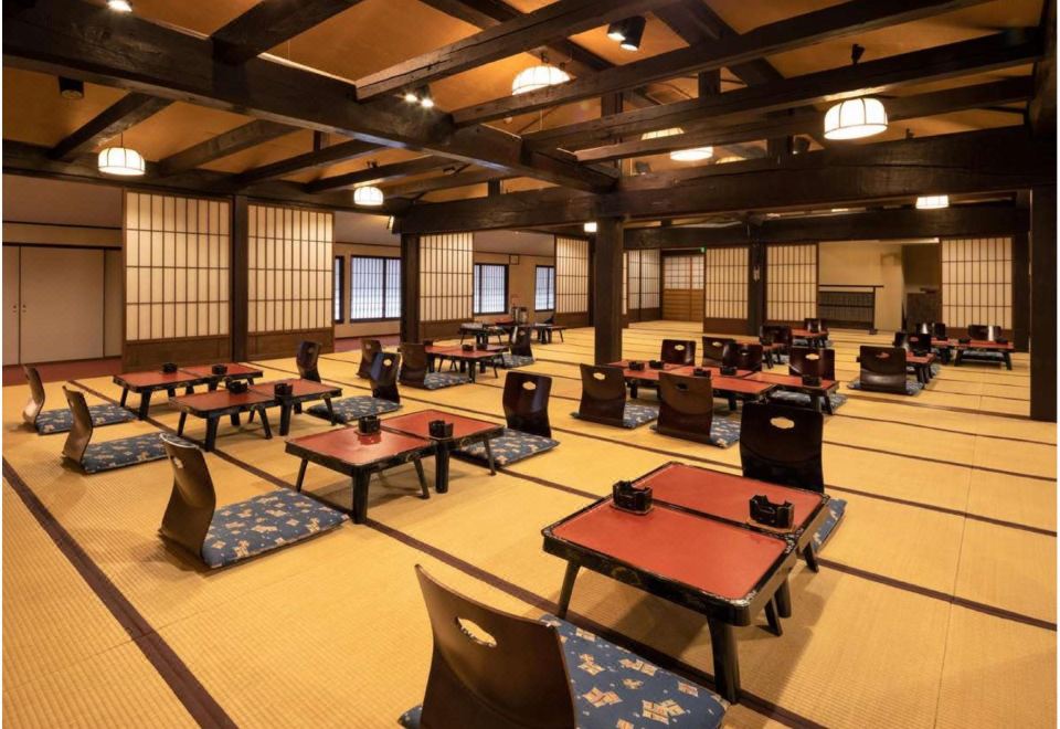 료칸 기잔의 전통적인 외관 이미지