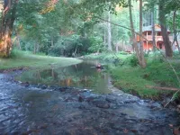 Yellow Creek Cabin, Secluded, on Creek, N.C. Trout Stream, near Fontana Hotels in Graham County