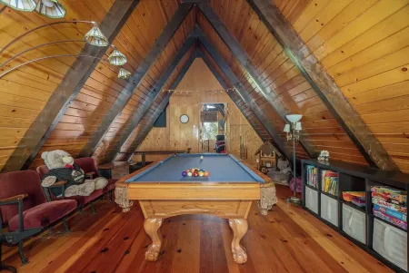 The Cozy Cub: Air Conditioning, Dog Friendly, Pool Table, Private Lakes in Bls