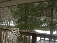 Ski resort at Loon Mountain along the pemi river