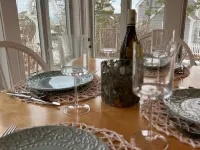 Maushop Village Getaway with Ocean Views, Steps to Private Beach Hotels in Mashpee