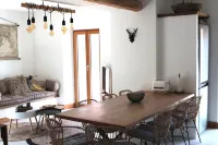 Village house, sleeps 8.