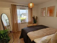 Ferienwohnung Sonnenhang im Boho-stil mit Balkon