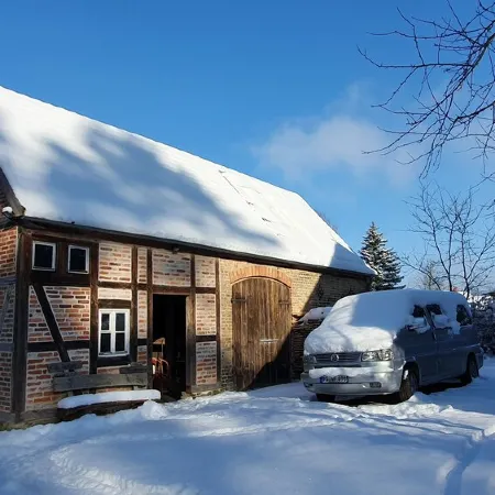 Hunter's apartment in the Großmenow forester's lodge