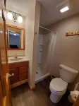 Cozy Cabin Getaway - Studio on ATV & Snowmobile Trail with Hi Speed WiFi - balcony