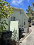 Studio on a second floor with huge private back yard