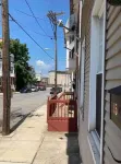 Near York expo center. It’s half a mile walk to the Carlisle ave entrance.