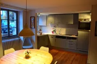 Half-timbered house of the 17th Century in the center of Bergheim, in the heart of the