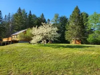 Cozy Errol Home conveniently close to town and with snowmobile access!