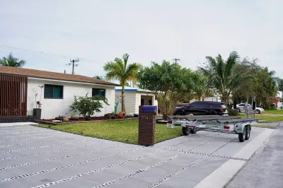 Modern new house