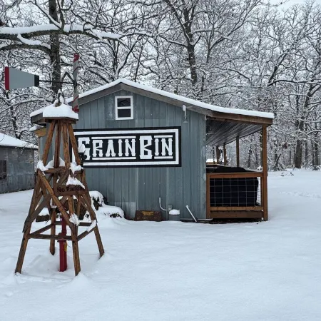 Grain Bin tiny home!