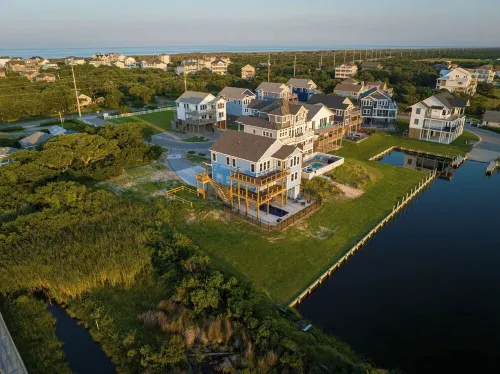 Waterfront Home with Panoramic Views in Black Dog Harbor, Salvo, NC