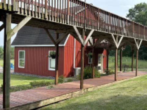 Welcome to ZenFrieda. Escape to the country and enjoy our sauna/cold tub area! Hotels in Dunn County