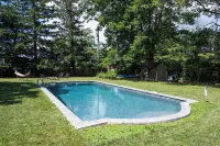 Historic Stone Farmhouse w/ Pool and Wood-Fired Hot Tub on 13-acre Property
