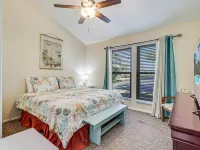 Poolside Oasis with Cozy Fireplace - Charming Coastal Retreat