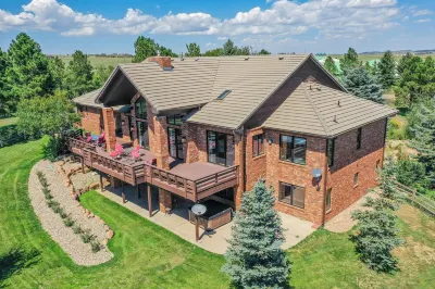 Gorgeous Estate Home on 186 Acre Ranch only minutes from Colorado Springs or AFA