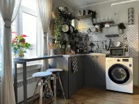 Pristine 1Br Apt in City Center with Free Parking and Coffee Machine