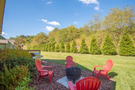 Modern Open Floor Plan with Gas Fireplace and Deck - Bright and Charming