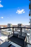 Azure Heights: Executive Stay | 21st-Floor Luxury Suite with Skyline Views