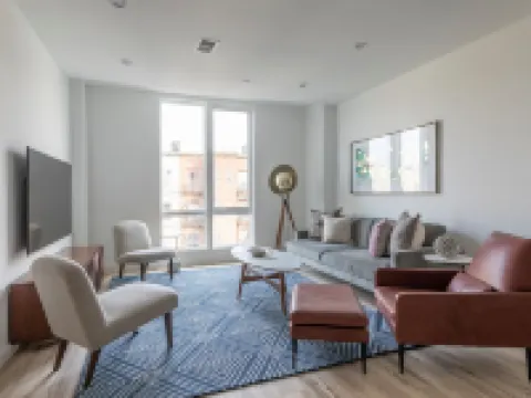 Sun-Drenched 3Br Loft with Outdoor Space Near NYC Hotels in Hoboken