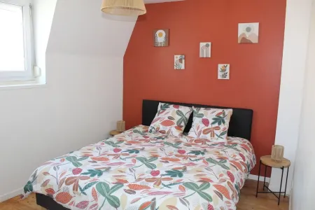 60 m2 duplex apartment in town center